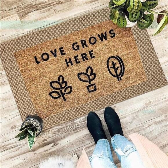 Boho Area Rug 2x3 Ft Washable Rugs for Entryway Natural, Braided Throw Rugs - Picture 6 of 7